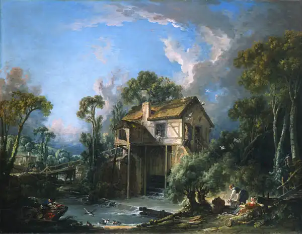 Boucher, Francois: Mill at Charenton