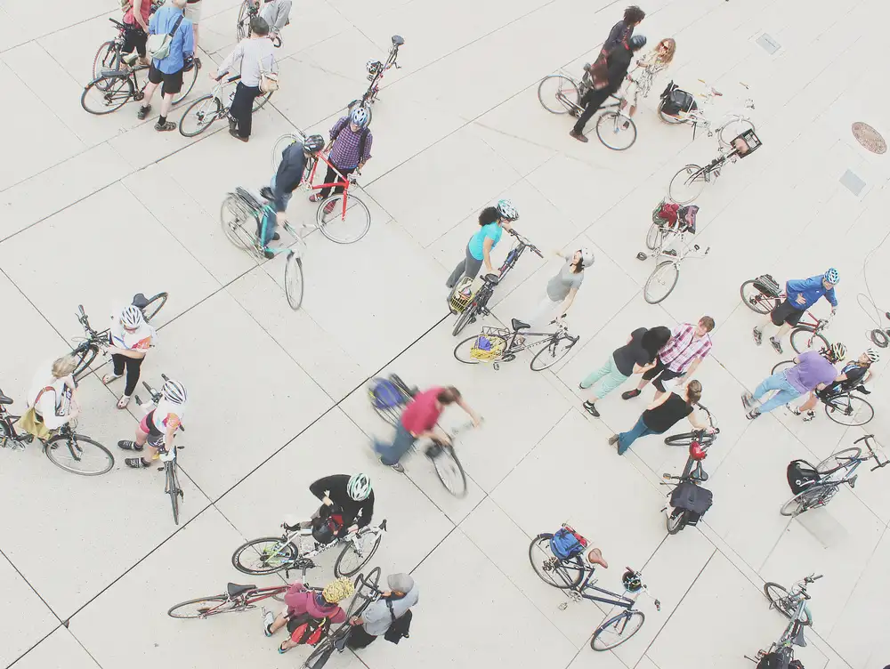 Wang, Jian: Riunione di ciclisti