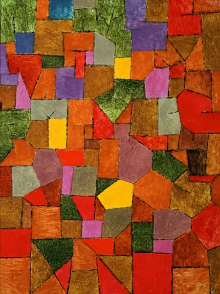 Klee, Paul: Horská vesnice