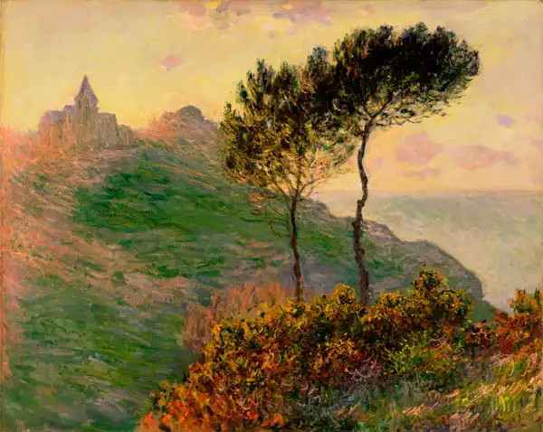 Monet, Claude: Kostel v Varengeville