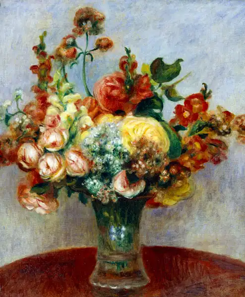 Renoir, Auguste: Květiny ve váze