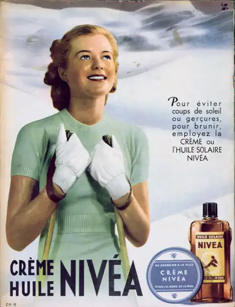 Neznámý: Nivea sun cream, from Marie Claire
