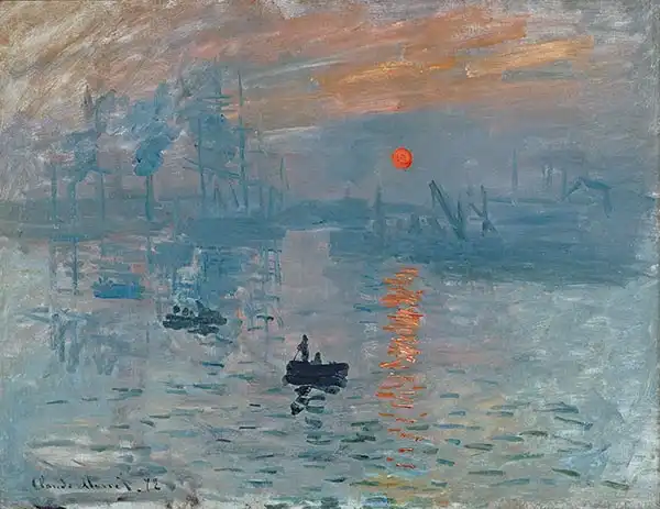 Monet, Claude: Imprese - východ slunce