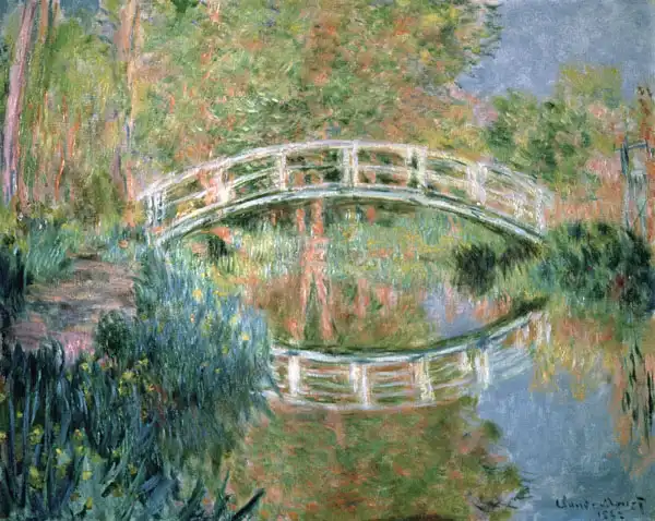 Monet, Claude: Japonský most v Giverny