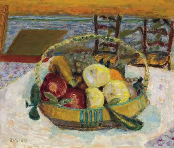 Bonnard, Pierre: Ovoce v košíku