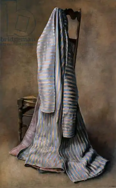 Weber, Max: No P317, Robe ottomane bleu et jaune pastel on canvas