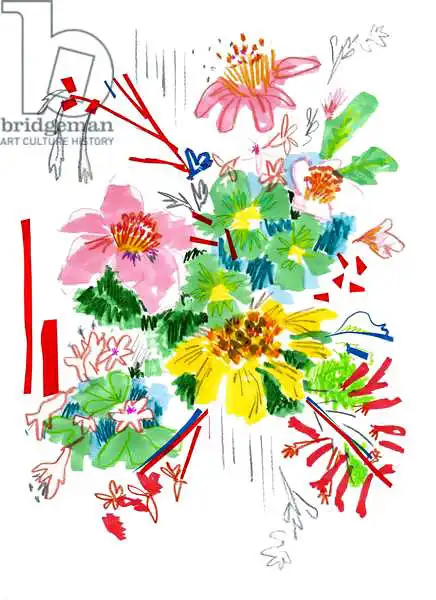 Chambers, Jo: Floral Sketch 2