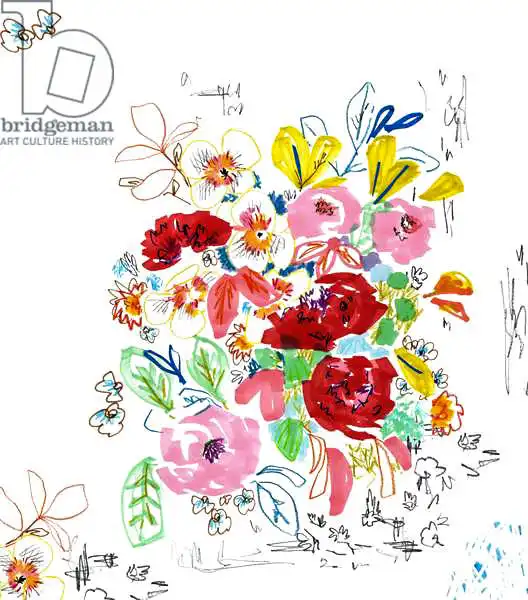 Chambers, Jo: Floral Sketch 3