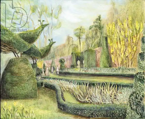 Kuper, Mar: The Long garden, Cliveden: Topiary