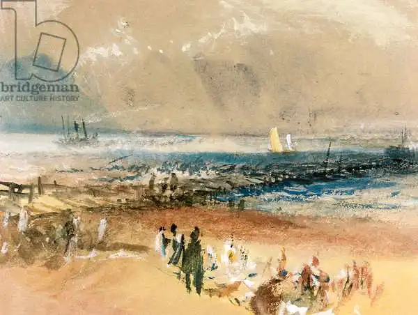 Turner, William: Boats at Margate Pier
