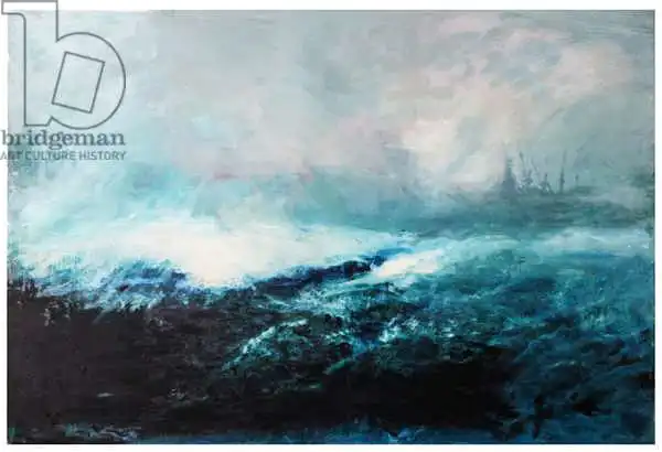McConochie, Davi: Seascape; 2015 Mixed Media on Wood panel