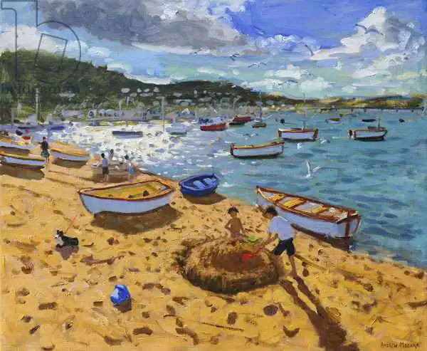 Macara, Andre: Grand château de sable, Teignmouth