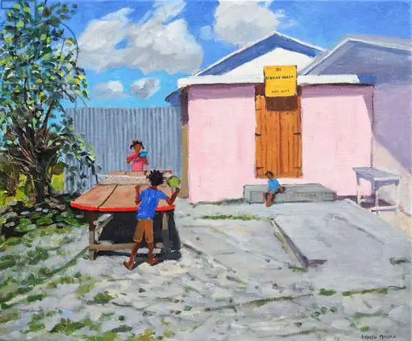 Macara, Andre: Ping Pong,De African Queen Hideaway ,Barbados.2012