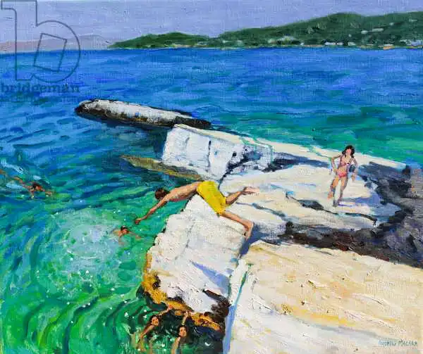 Macara, Andre: The Diver,Plates Rock,Skiathos,Greece