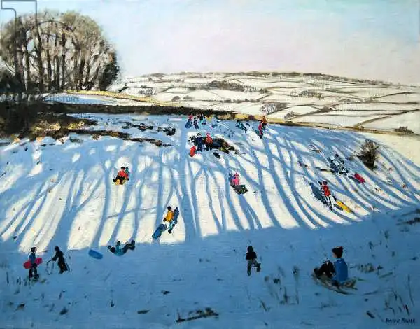 Macara, Andre: Fields of Shadows, Monyash, Derbyshire