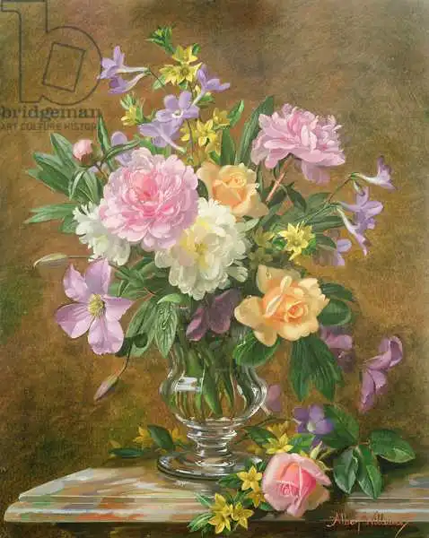 Williams, Albert: AW / 16 vase de fleurs