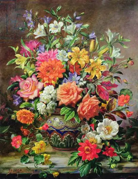 Williams, Albert: Fleurs de septembre, symboles d