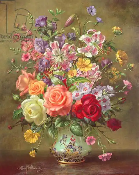 Williams, Albert: AB / 316 Un arrangement floral d