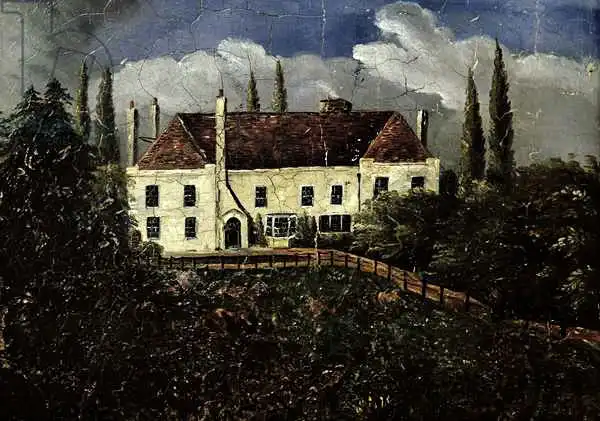 English school (19th century): Maison de Chawton