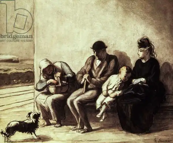 Daumier, Honore: Wayside Railway S...