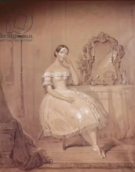 Unknown: Ballerine dans le ballet du 19e siècle