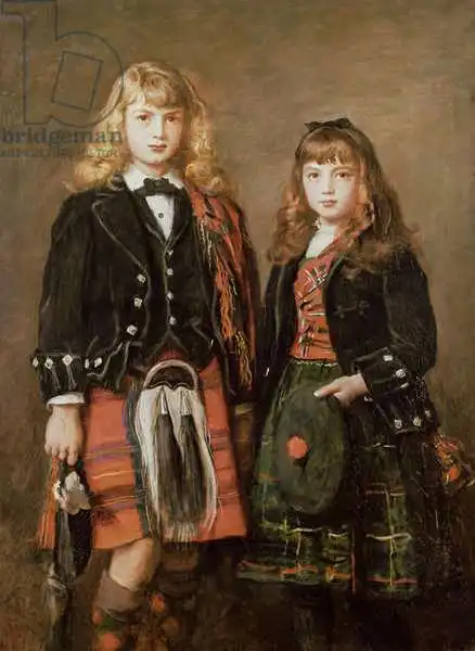 Millais, John Everet: Two Bairns