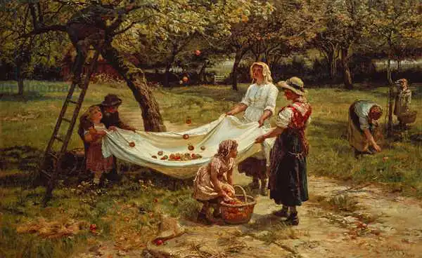 Morgan, Frederick: The Apple Gatherers