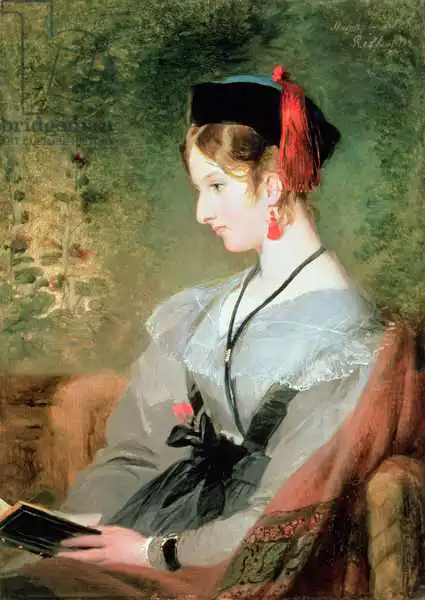 Landseer, Edwin: Portrait of Lady Elizabeth Wells, later Lady Dyke