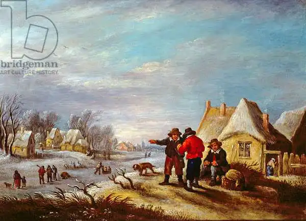 Michau, Theobald: Late winter in Flanders