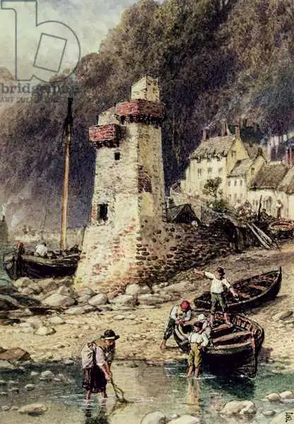 Foster, Myles Birket: Lynmouth, Devonshire