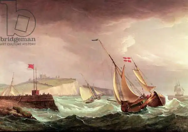 Whitcombe, Thomas: Shipping off Dover