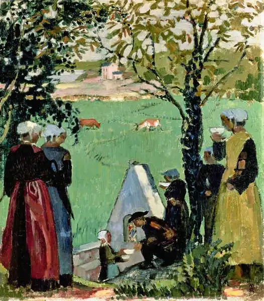 Denis, Maurice: La sorgente sacra di Guidel