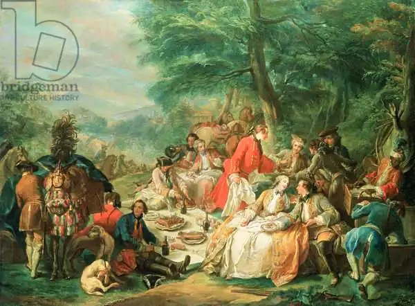 Loo, Charles-Amedee-Philippe van: La Chasse, XVIIIe siècle