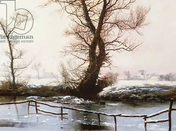 Ladbrooke, John Berney: Der gefrorene Pool