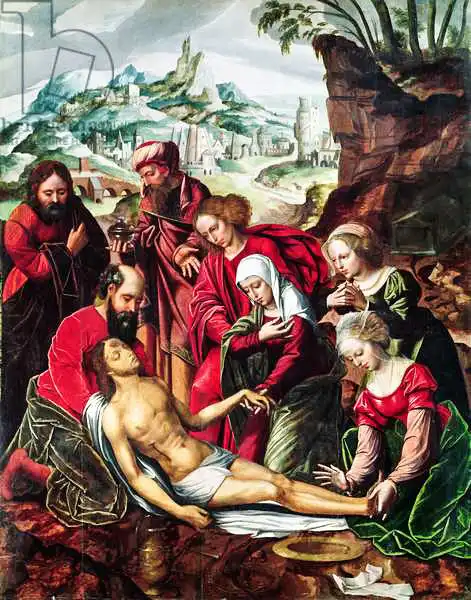 Orley, Bernard van: The Deposition