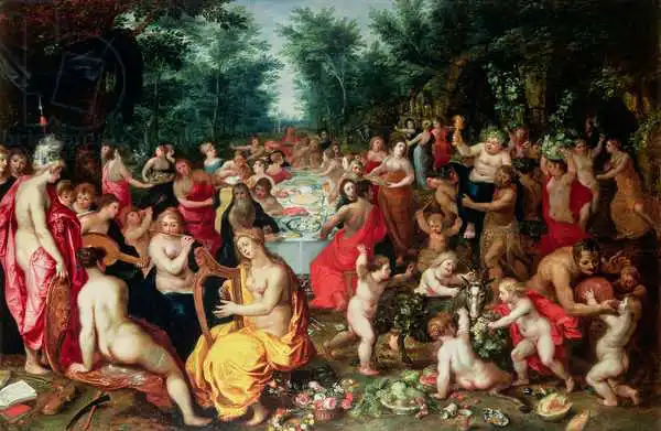 Balen, Hendrik van: Feast of the Gods