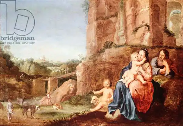 Breenbergh, Bartholomeus: Flight into Egypt