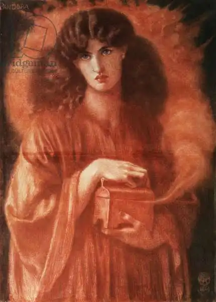 Rossetti, Dante Gabriel: Pandora