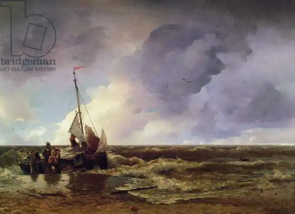 Achenbach, Andreas: Coming Ashore