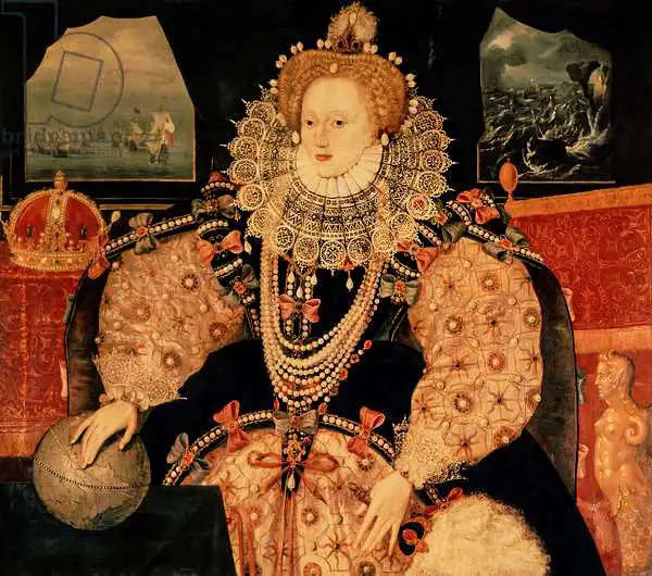 English school 16th century The Armada portrait of Queen