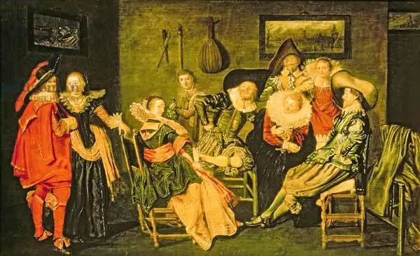 Hals, Dirck: Merry Company