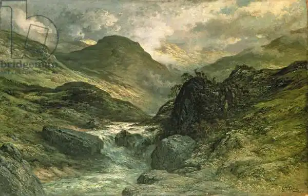 Dore, Gustave: A Canyon