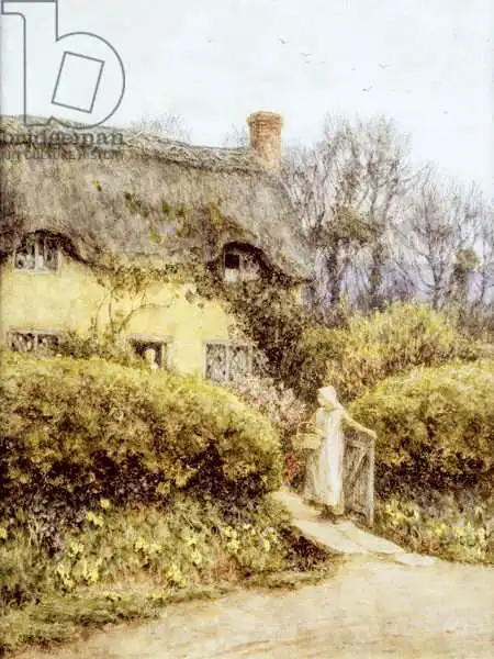 Allingham, Helen: Cottage near Freshwater
