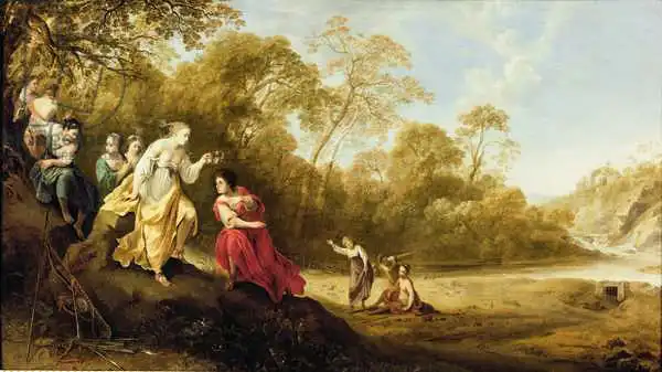 Lisse, Dirck van der: Crowning of Mirtillo