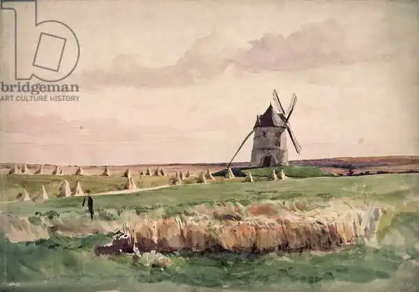 Absolon, John: Le champ de bataille de Crecy, 26 août