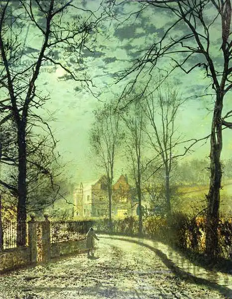 Grimshaw, John: Moonlit Road