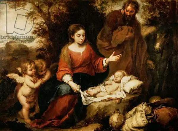 Murrilo, Bartolome: The Rest on the Flight into Egypt