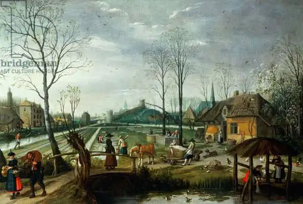 Vrancx, Sebastian: Frühling