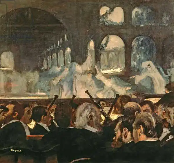 Degas, Edgar: La scène du ballet de l