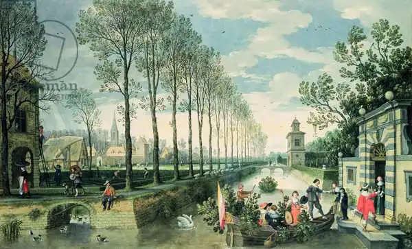 Vrancx, Sebastian: Die vier Jahreszeiten: Frühling